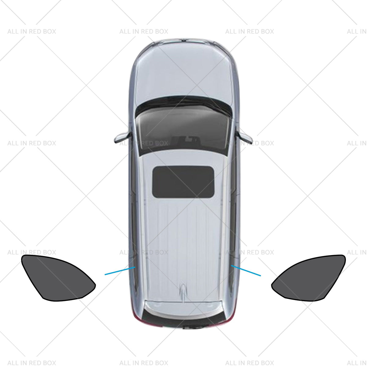 2x Car Window Sun Shades Suitable for Mazda CX-9 2.5T