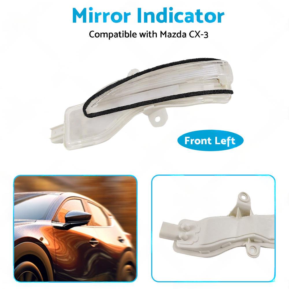 Left Side Mirror Light Indicator Blinker Suitable for Mazda CX-3