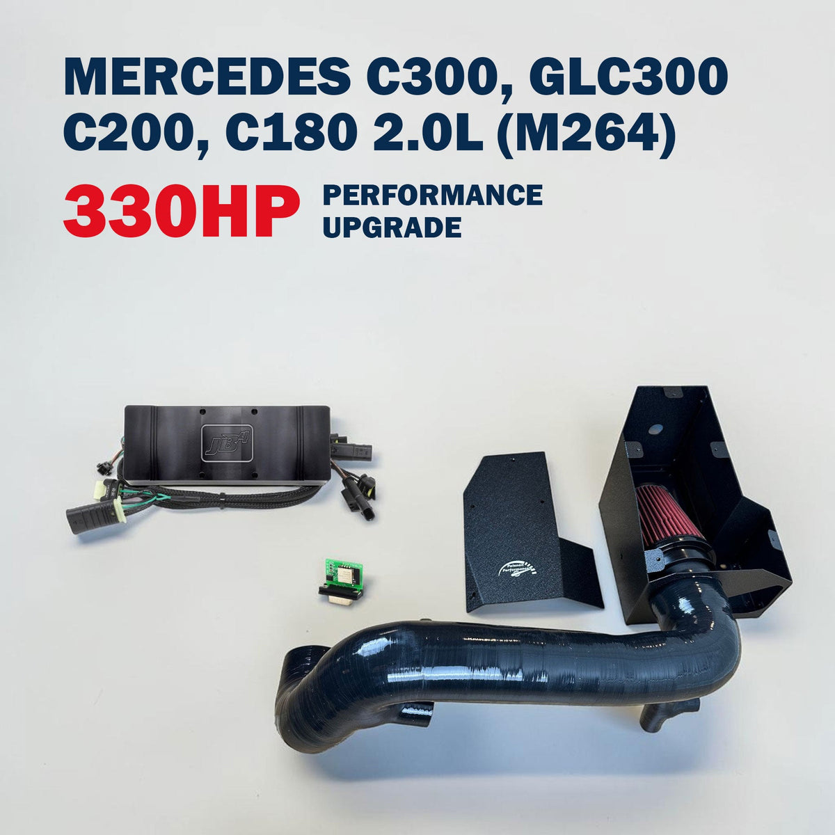 Увеличение мощности до 330 л.с. для двигателей M264 2.0L Mercedes C300, GLC300, C200, C180 | Palenon Performance