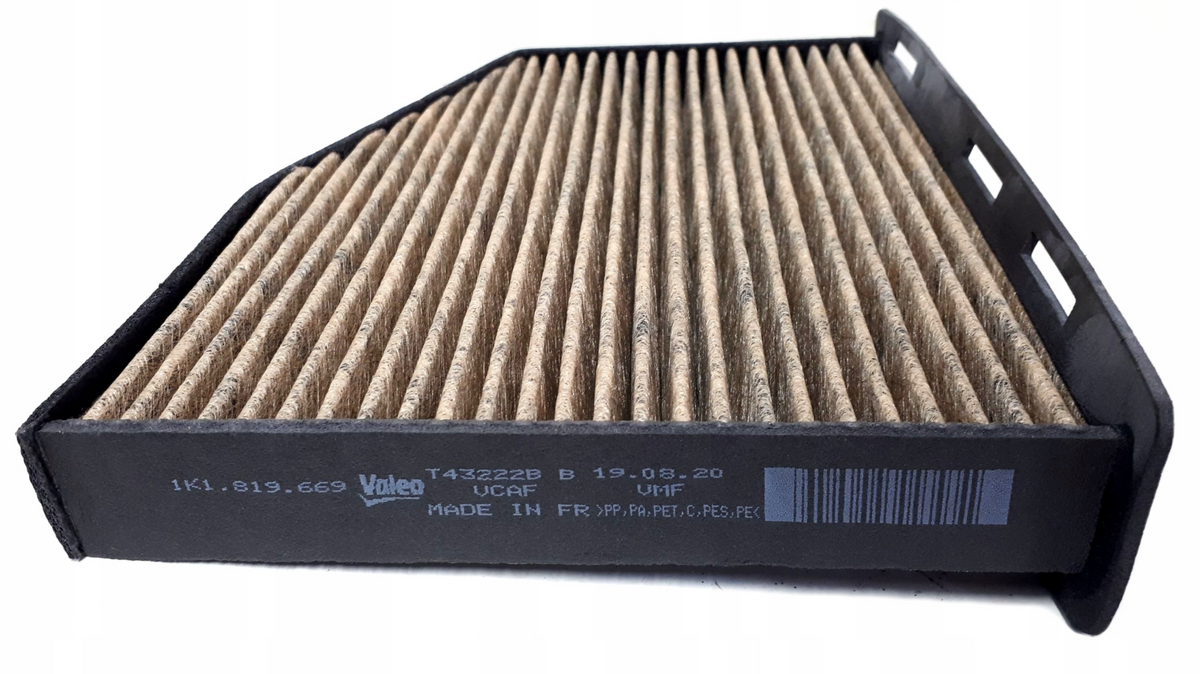 NOWY ORYGINALNY FILTR KABINOWY WĘGLOWY VALEO AUDI A3 Q3 SEAT LEON SKODA VW 1K1819669