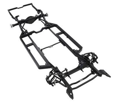 Ridetech Complete Chassis Kit, Full Chassis, MOMENTUM, Hub Spindle, Narrowed, Ford 9 in. Axle - 11243796
