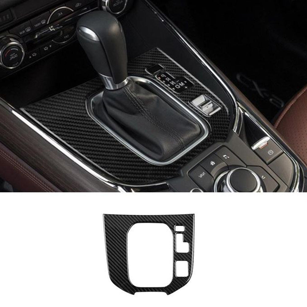 Carbon Fibre Centre Console Gear Shift Cover Suitable for Mazda CX-9