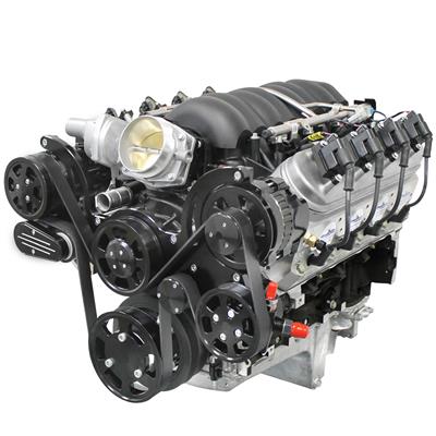 BluePrint Engines Pro Series Chevy LS 376 C.I.D. 530 HP EFI Base Dressed Long Block Crate Engines - S0010