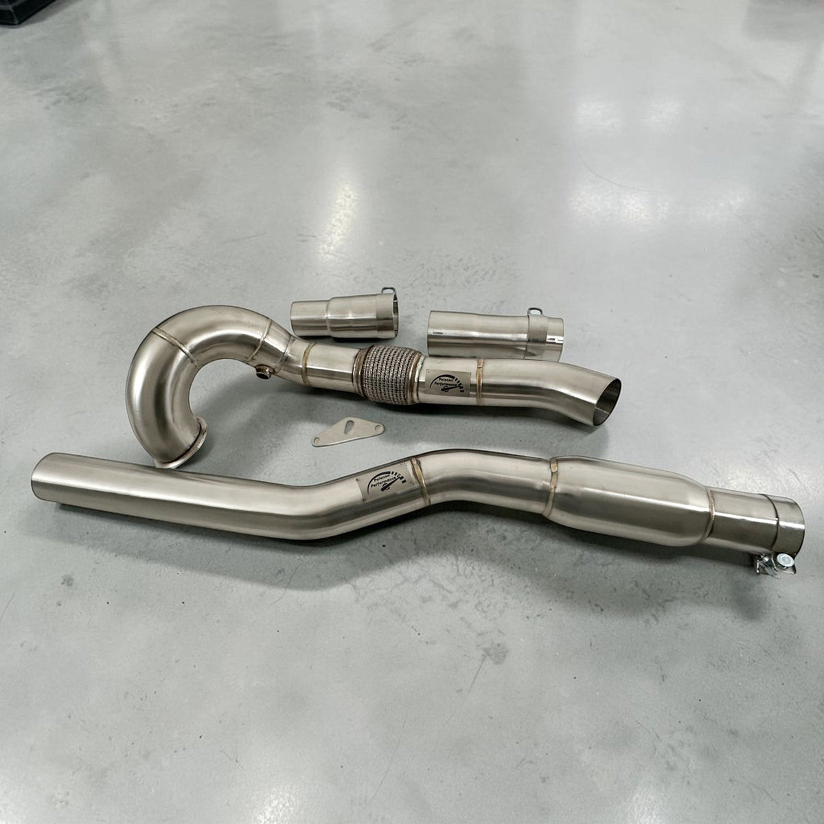 Downpipe de curse AWD VW MK7 Golf R - 2.0T (Premium fără catalizator și cu catalizator) | Palenon Performance