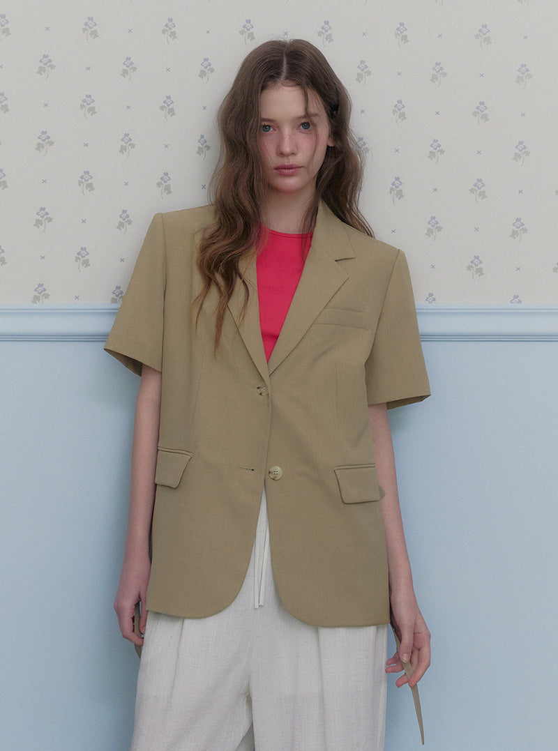 Delven classic short sleeve jacket strap set