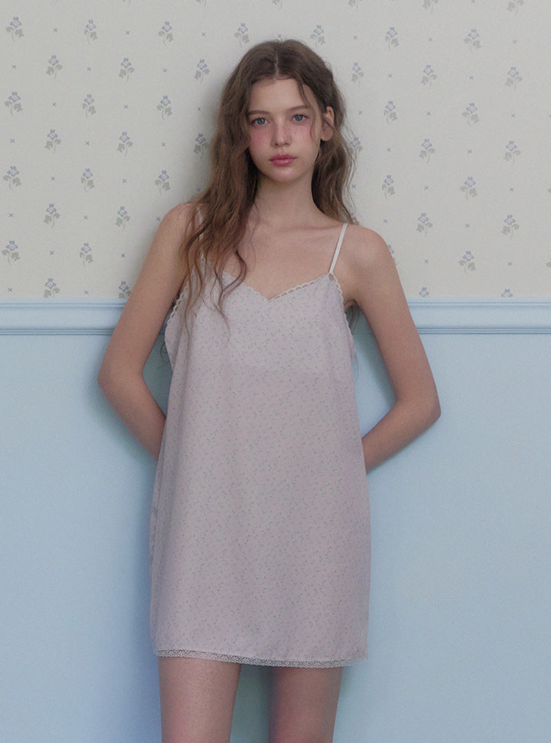 Beden flower sleeveless mini dress