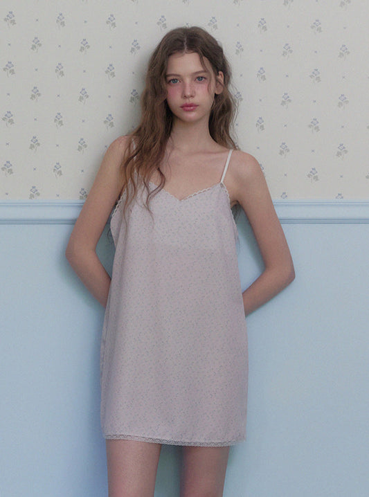 Beden flower sleeveless mini dress