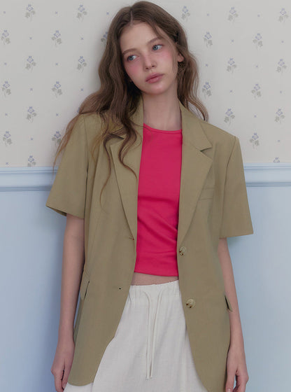 Delven classic short sleeve jacket strap set