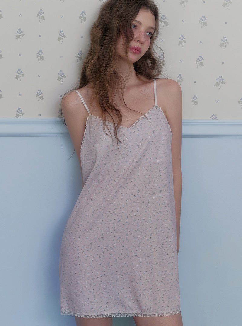 Beden flower sleeveless mini dress