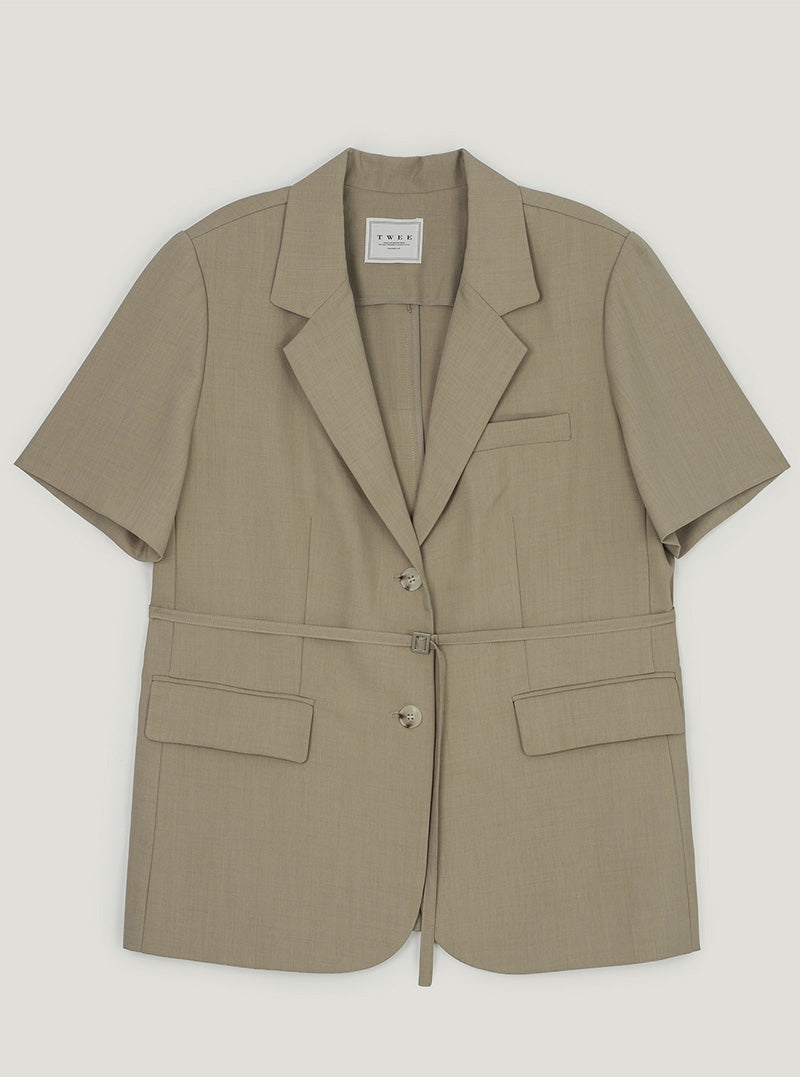 Delven classic short sleeve jacket strap set