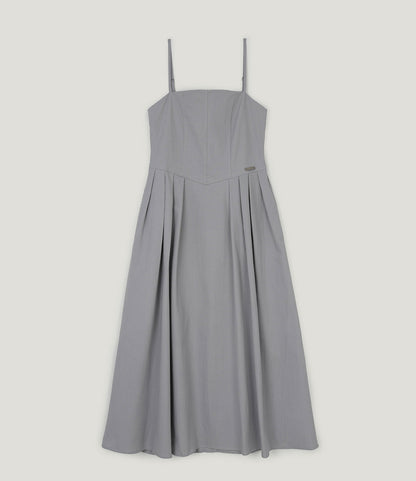 Hats Pintuck Sleeveless Dress