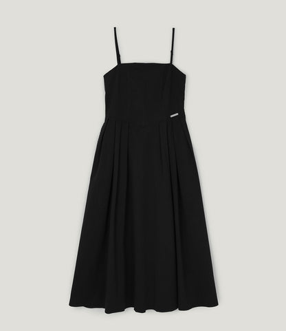 Hats Pintuck Sleeveless Dress