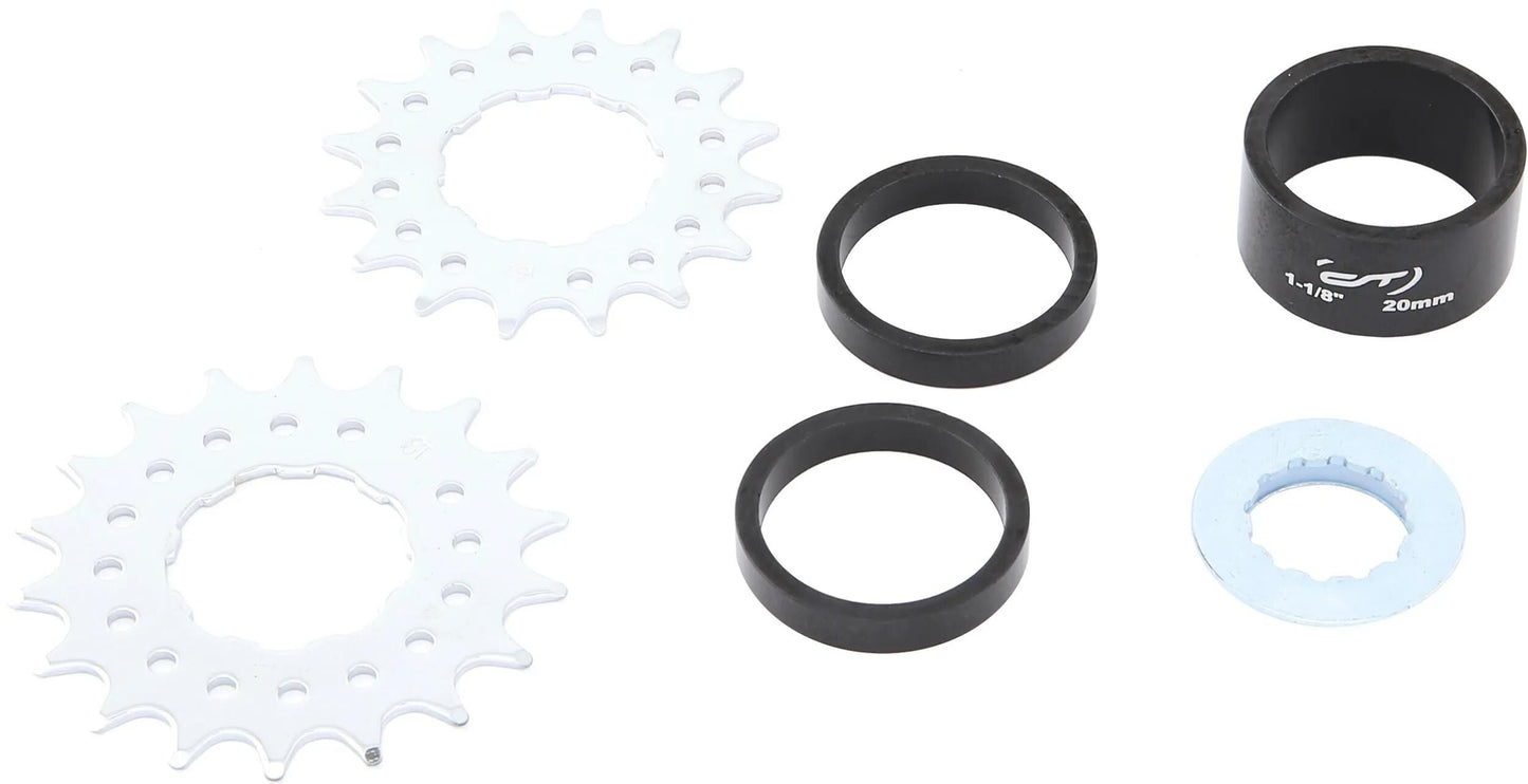 Contec single speed adapter ad-one speed ct adap. set ad-one speed for singlespeed 16 18t