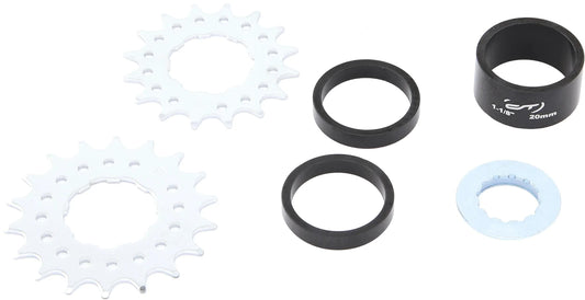 Contec single speed adapter ad-one speed ct adap. set ad-one speed for singlespeed 16 18t