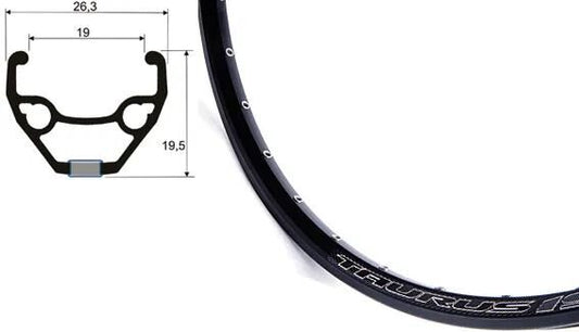 Ryde rim taurus 19 rims taurus 19 19-559 36l sw