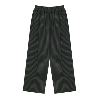 Montenegra Striped Pleated Pants