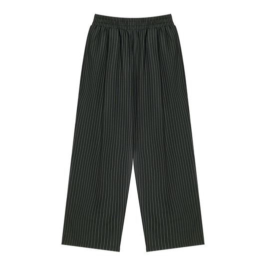 Montenegra Striped Pleated Pants