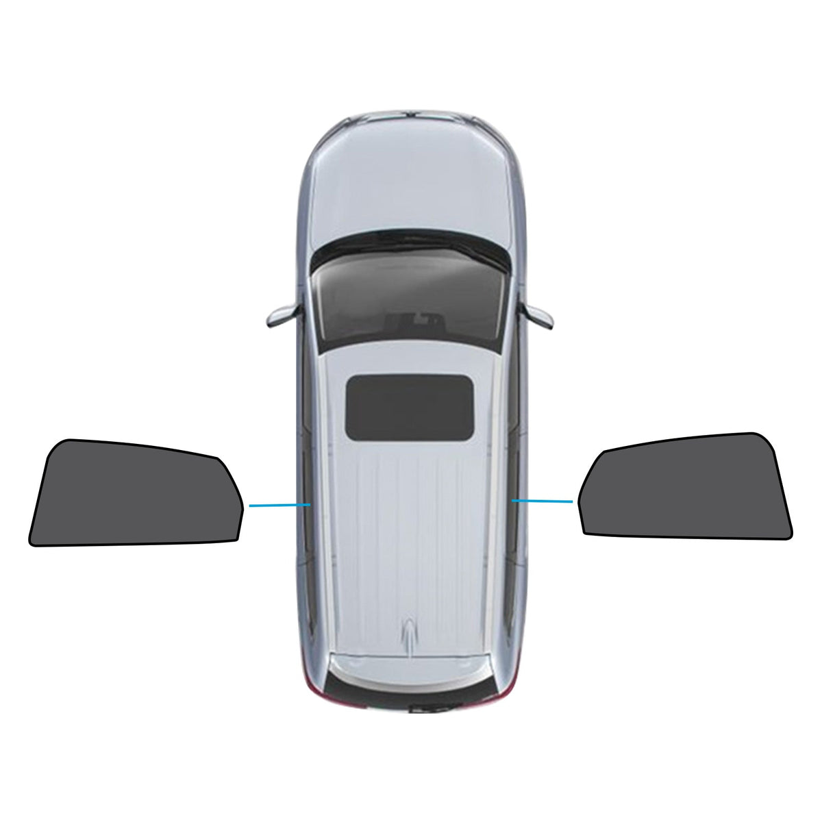Magnetic Car Window Sun Shades Suitable for Mazda CX-3