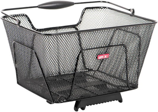 Unix basket reano rear basket reano steel, black