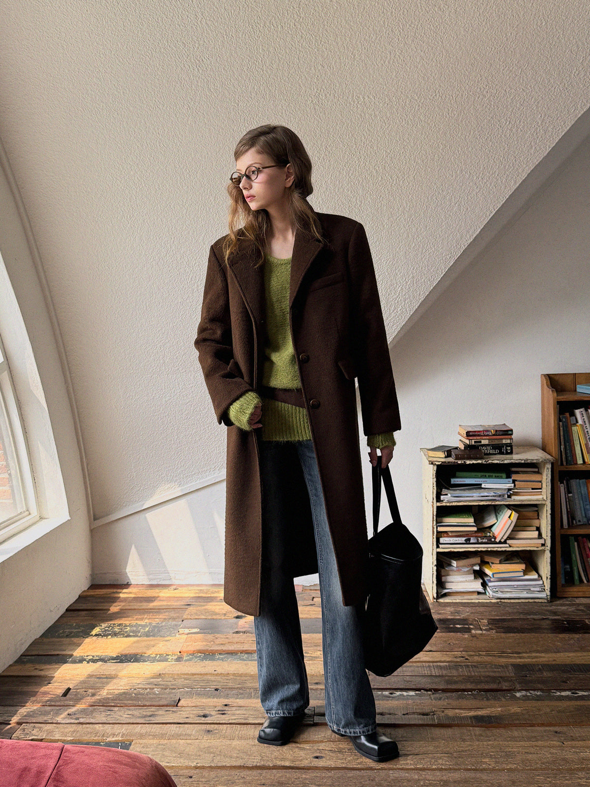 Muffin Tailored Single Long Coat