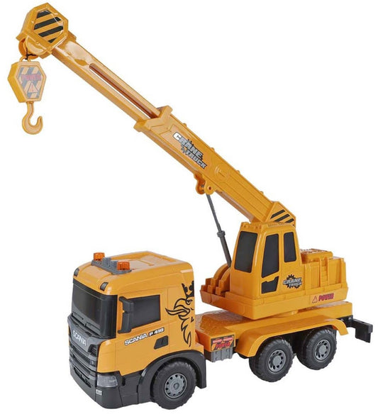 2-play scania truck crane friction with light and sound