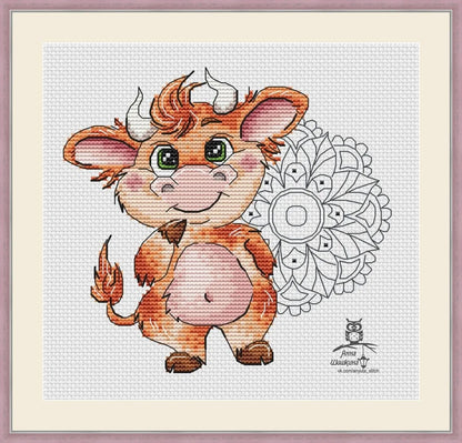 Taurus - PDF Cross Stitch Pattern