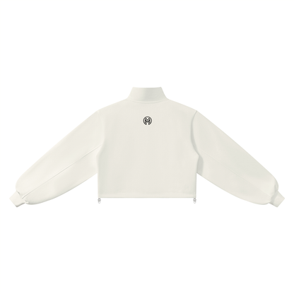 Montenegra Women’s Mock-Neck Quarter-Zip Sweatshirt