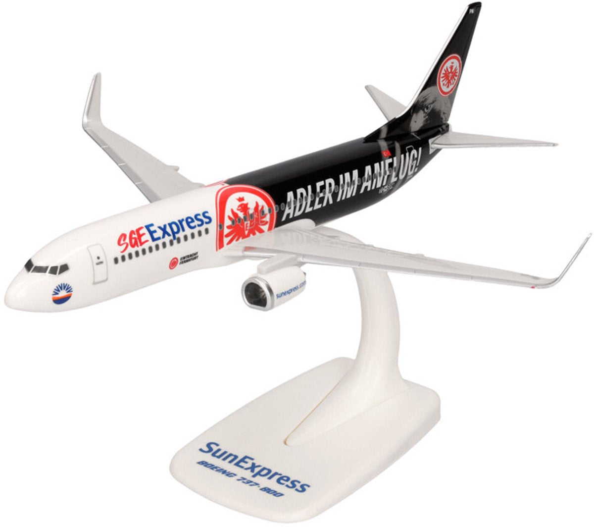 Herpa boeing 737-800 sun express eintracht frankfurt sge express