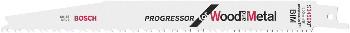 Bosch - reciprozaagblad s 3456 xf - 25 stuks