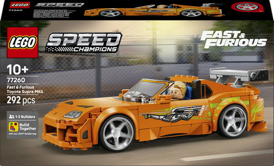 Lego Speed Champions 77260 The Fast and the Furious Toyota Supra MK4