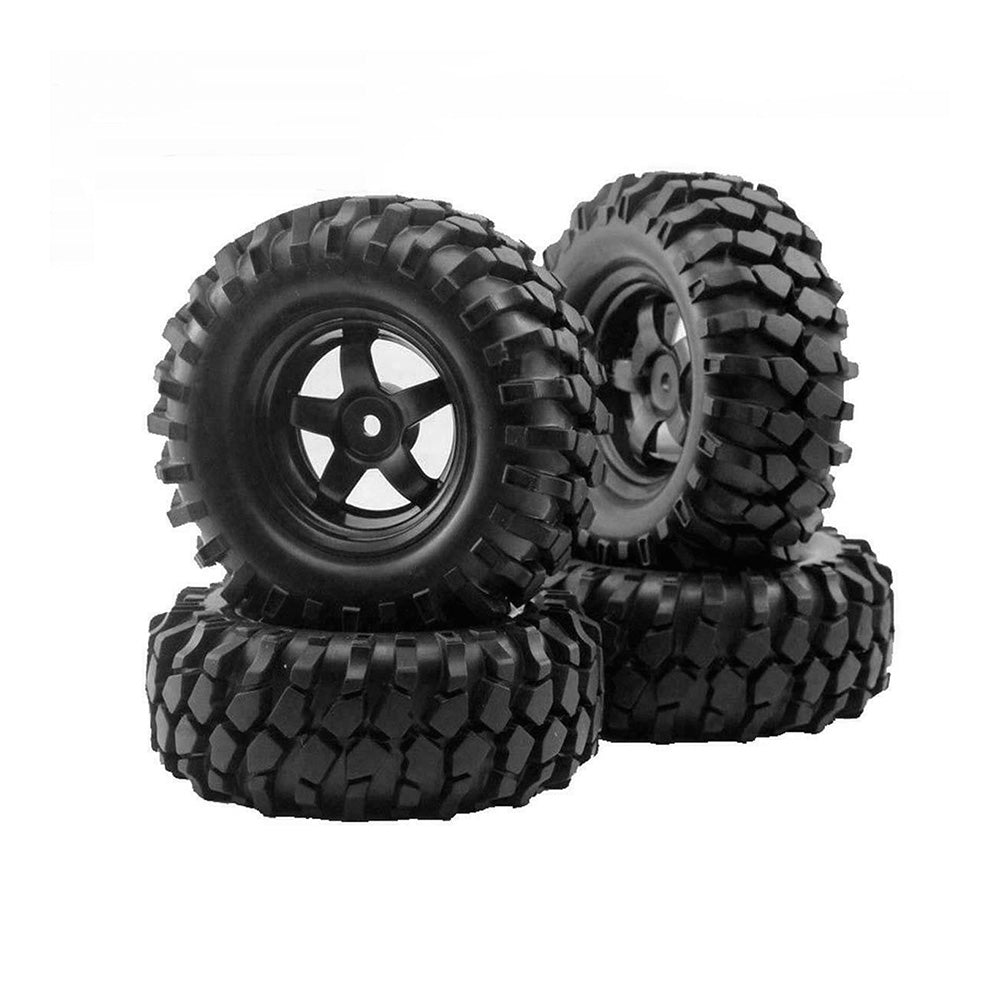 Roți Jante Anvelope Cauciuc Hex 12mm Potrivite pentru Automodele RC Off-Road Buggy/Truck 1/10