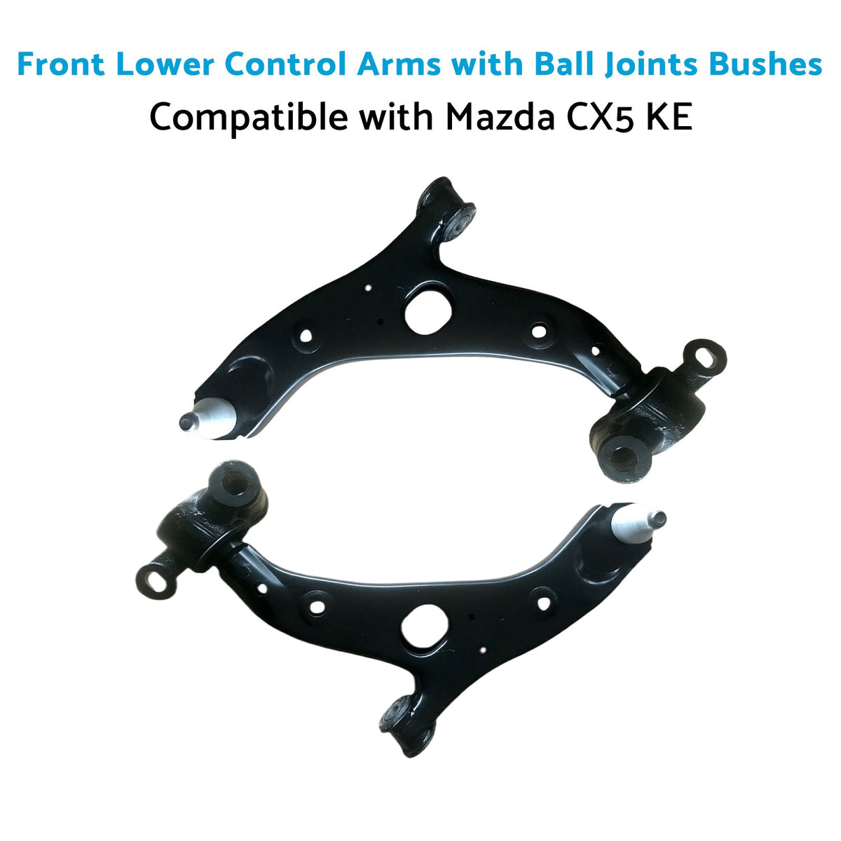 Front Lower Control Arms with Ball Joints Suitable for Mazda CX-4 2012-2017