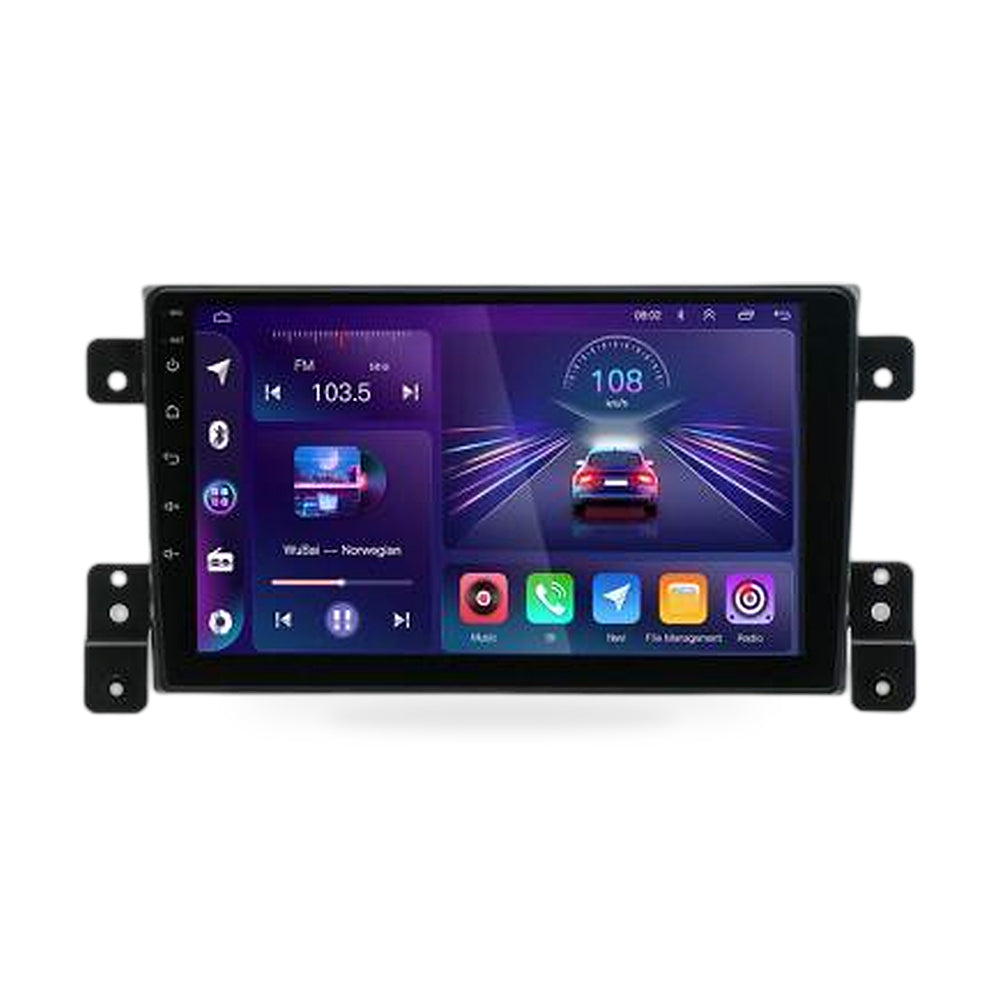 Head Unit Wireless CarPlay Android Auto Suitable for Suzuki Grand Vitara
