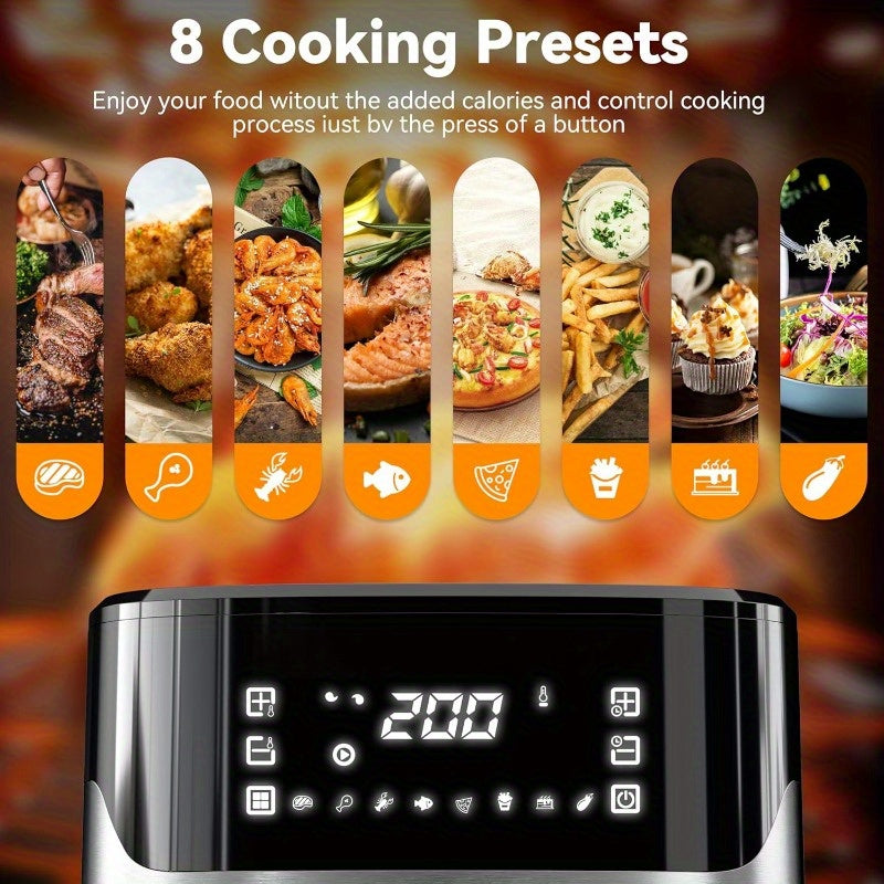Air Fryer with Stainless Steel Non-Stick Pot