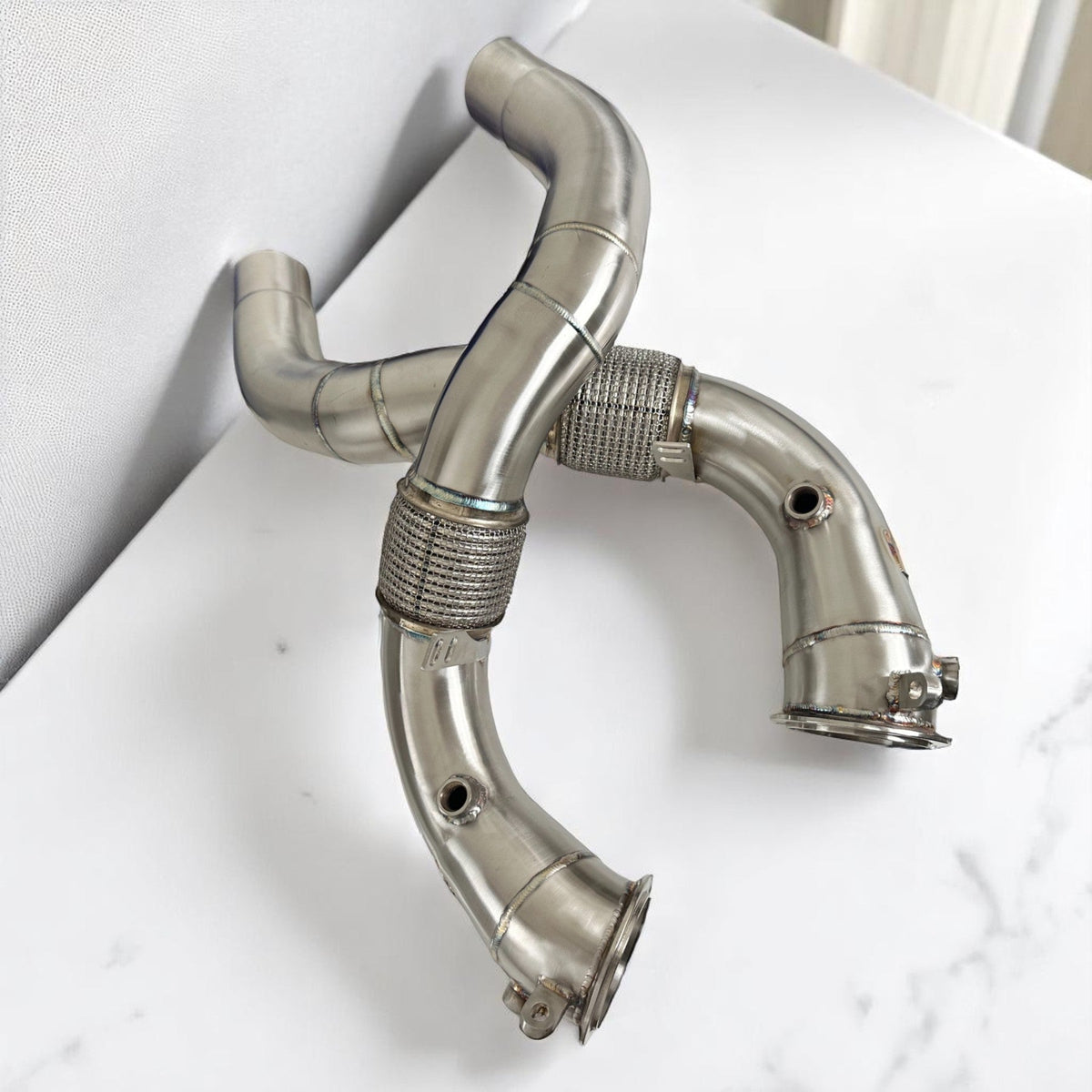 Downpipe-uri sport fără catalizator BMW N63R &amp; N63B - M550i, 750i, M850i, X5, X6, X7 | Palenon Performance