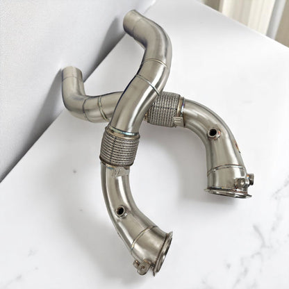 Downpipe-uri sport fără catalizator BMW N63R &amp; N63B - M550i, 750i, M850i, X5, X6, X7 | Palenon Performance