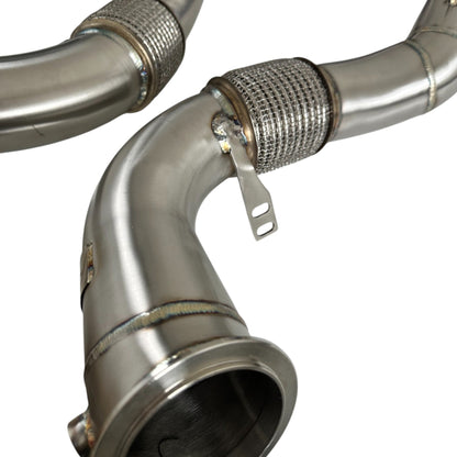 Downpipe-uri sport fără catalizator BMW N63R &amp; N63B - M550i, 750i, M850i, X5, X6, X7 | Palenon Performance