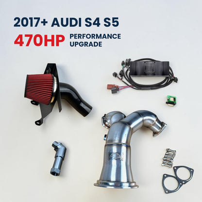 Тюнинг производительности 470 л.с. для Audi S4 S5 3.0T B9/B9.5 (2017+) | Palenon Performance