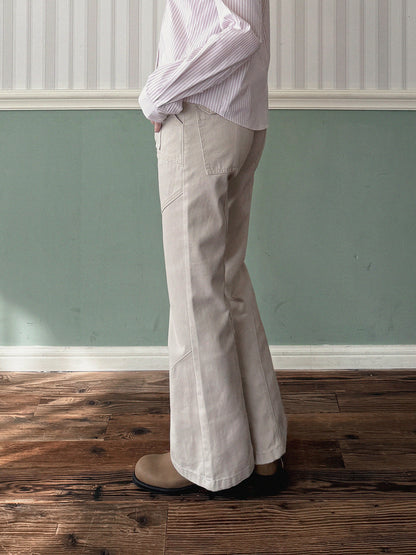 Bandi Pocket Semi-Bootcut Long Pants