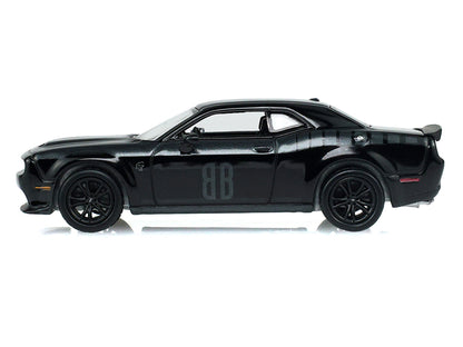 2017 Dodge Challenger SRT Hellcat Widebody Black "Black Bandit" Series 31 1/64 Diecast Model Car by Greenlight