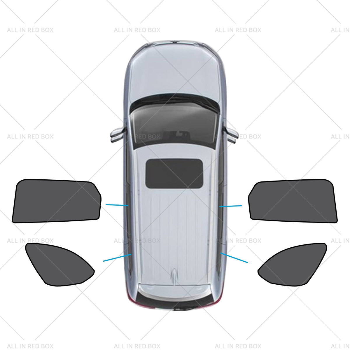 2x Car Window Sun Shades Suitable for Mazda CX-9 2.5T