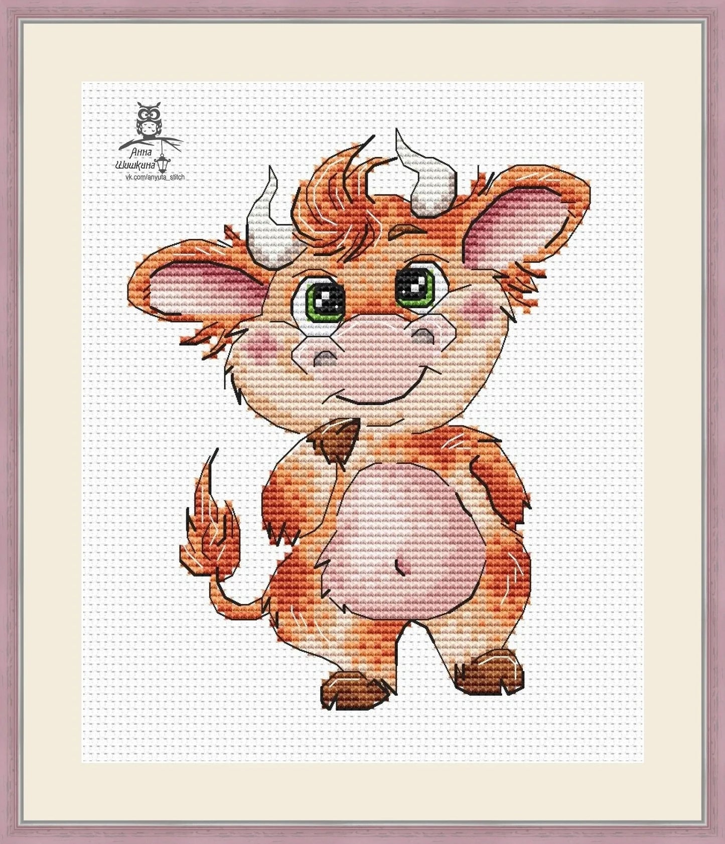 Taurus - PDF Cross Stitch Pattern