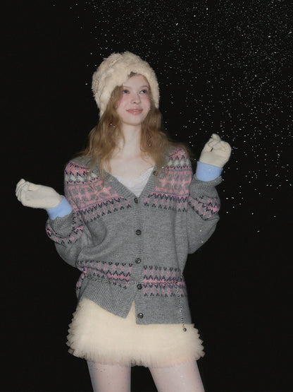 Epin Nordic Knit Cardigan