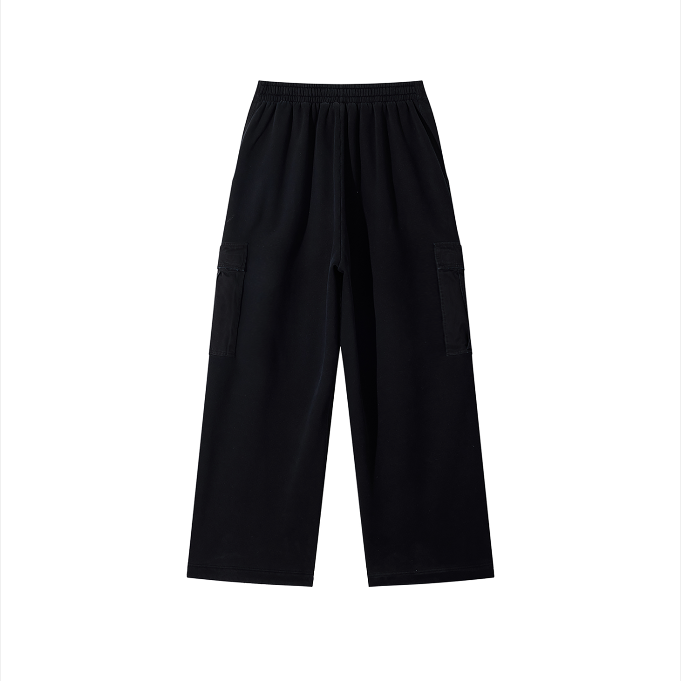 Montenegra Sunfade Washed Wide Leg Cargo Pants