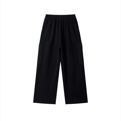 Montenegra Sunfade Washed Wide Leg Cargo Pants