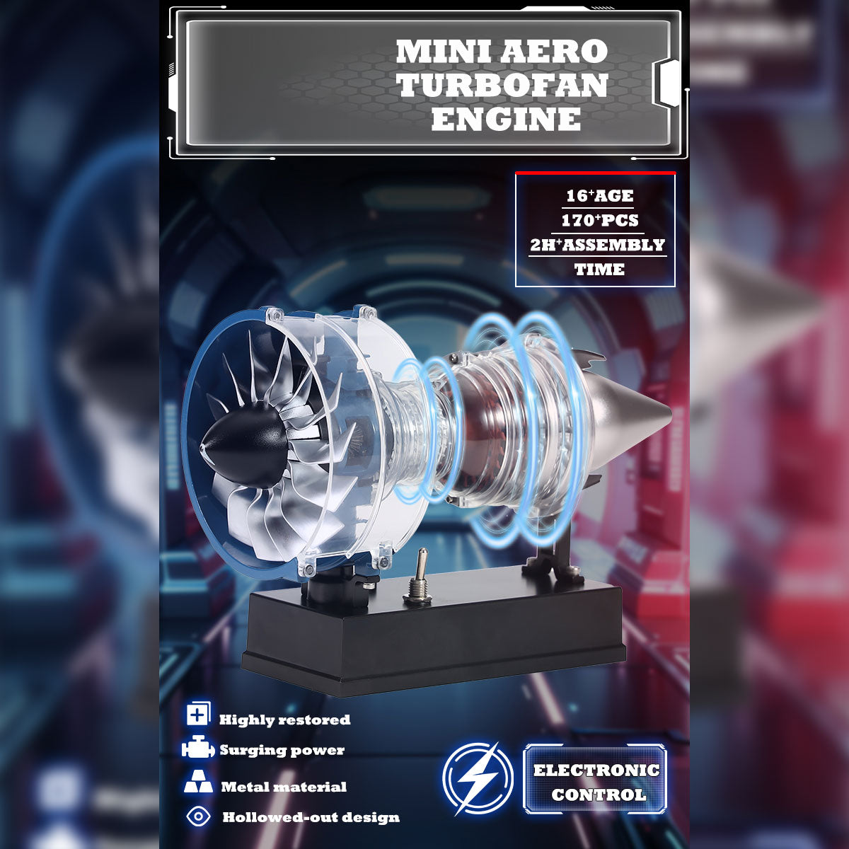 Mini Turbofan Engine Model