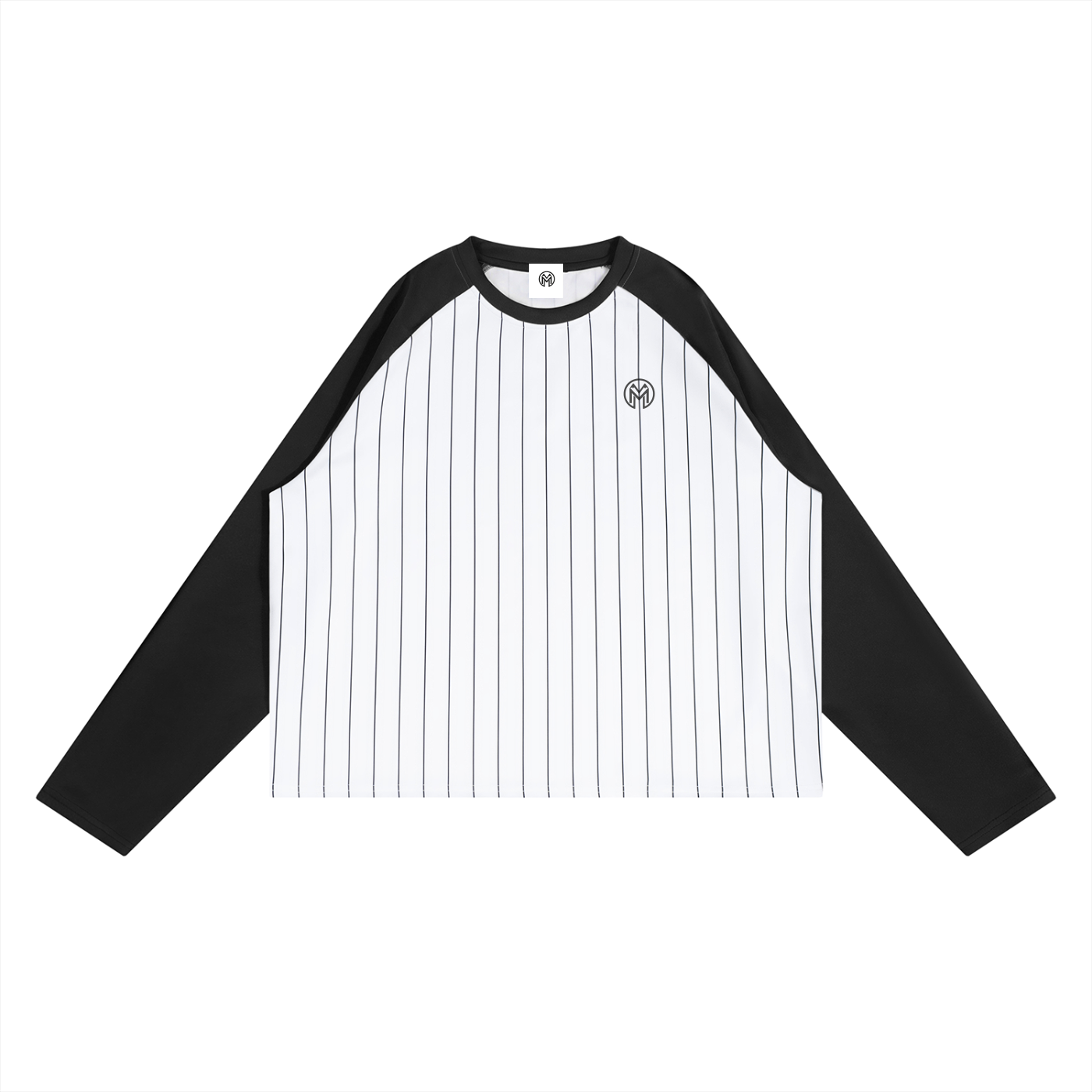 Montenegra Striped Raglan Long Sleeve T-Shirt