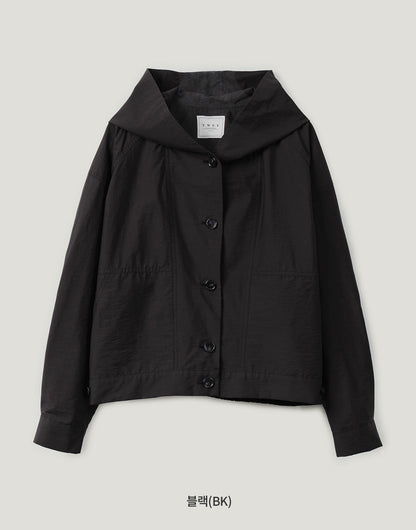 Hetz Button-Up Hooded Jumper