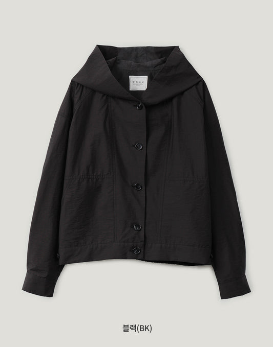 Hetz Button-Up Hooded Jumper