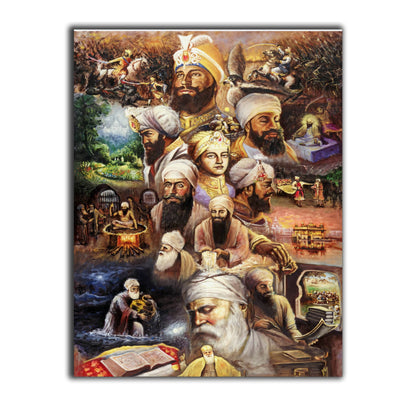 Gurus Fine Art Canvas 36" x 48"